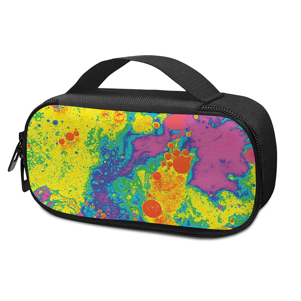 Colorful Acid Melt Print Insulin Cooler Travel Case