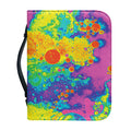 Colorful Acid Melt Print Leather Bible Cover