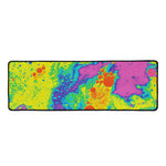 Colorful Acid Melt Print Long Kitchen Mat