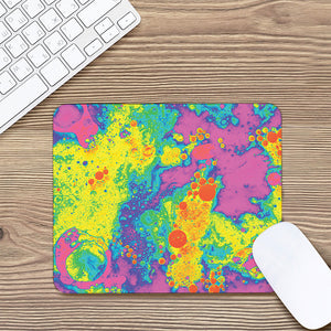 Colorful Acid Melt Print Mouse Pad