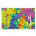 Colorful Acid Melt Print Placemat