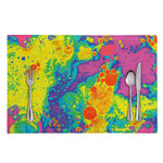 Colorful Acid Melt Print Placemat