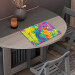 Colorful Acid Melt Print Placemat