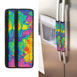 Colorful Acid Melt Print Refrigerator Handle Covers