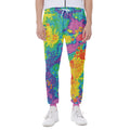 Colorful Acid Melt Print Joggers