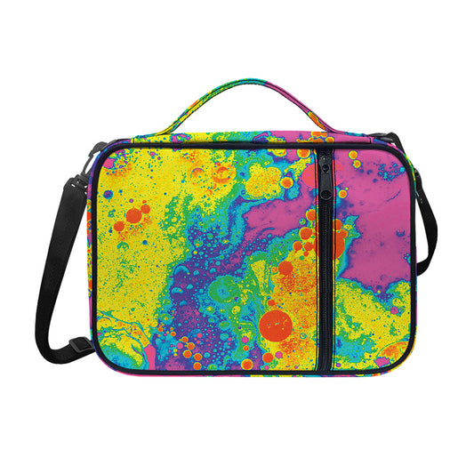 Colorful Acid Melt Print Shoulder Strap Bible Bag