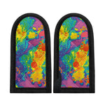 Colorful Acid Melt Print Skillet Handle Cover