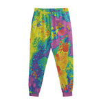 Colorful Acid Melt Print Sweatpants