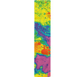 Colorful Acid Melt Print Table Runner