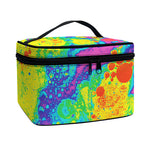 Colorful Acid Melt Print Travel Makeup Bag