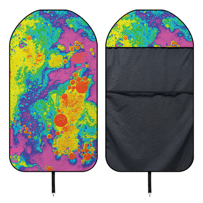 Colorful Acid Melt Print Waterproof Car Seat Cover