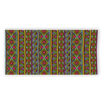 Colorful African Inspired Pattern Print Beach Towel