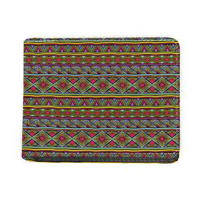 Colorful African Inspired Pattern Print Bifold Wallet