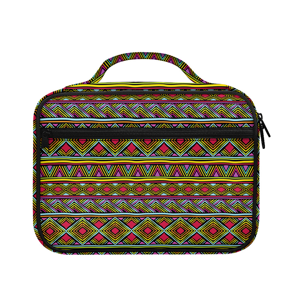 Colorful African Inspired Pattern Print Briefcase Bible Bag