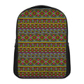 Colorful African Inspired Pattern Print Casual Backpack
