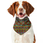Colorful African Inspired Pattern Print Dog Bandana