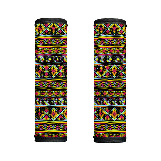 Colorful African Inspired Pattern Print Handle Covers