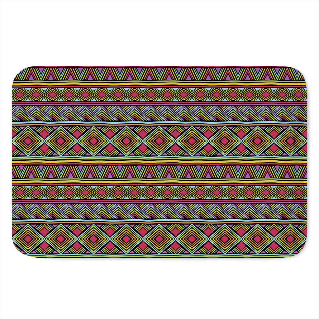 Colorful African Inspired Pattern Print Indoor Door Mat