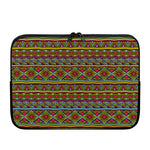 Colorful African Inspired Pattern Print Laptop Sleeve