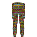 Colorful African Inspired Pattern Print Men's Leggings