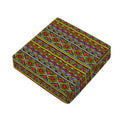 Colorful African Inspired Pattern Print Outdoor Seat Cushion Cover