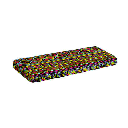 Colorful African Inspired Pattern Print Piano Keyboard Cover