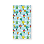 Colorful Air Balloon Pattern Print Baby Crib Sheet