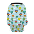 Colorful Air Balloon Pattern Print Baby Seat Cover