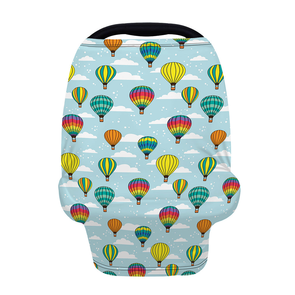 Colorful Air Balloon Pattern Print Baby Seat Cover
