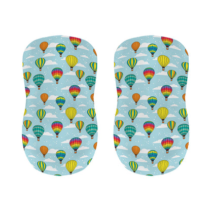 Colorful Air Balloon Pattern Print Bar Stool Covers