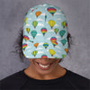 Colorful Air Balloon Pattern Print Baseball Cap