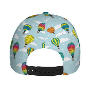 Colorful Air Balloon Pattern Print Baseball Cap