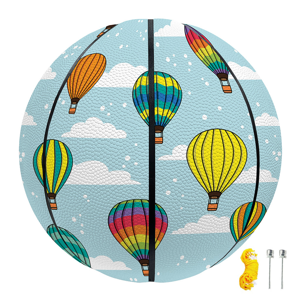 Colorful Air Balloon Pattern Print Basketball