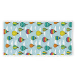 Colorful Air Balloon Pattern Print Beach Towel