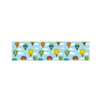 Colorful Air Balloon Pattern Print Bed Runner