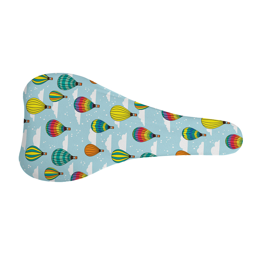 Colorful Air Balloon Pattern Print Bicycle Seat Cover