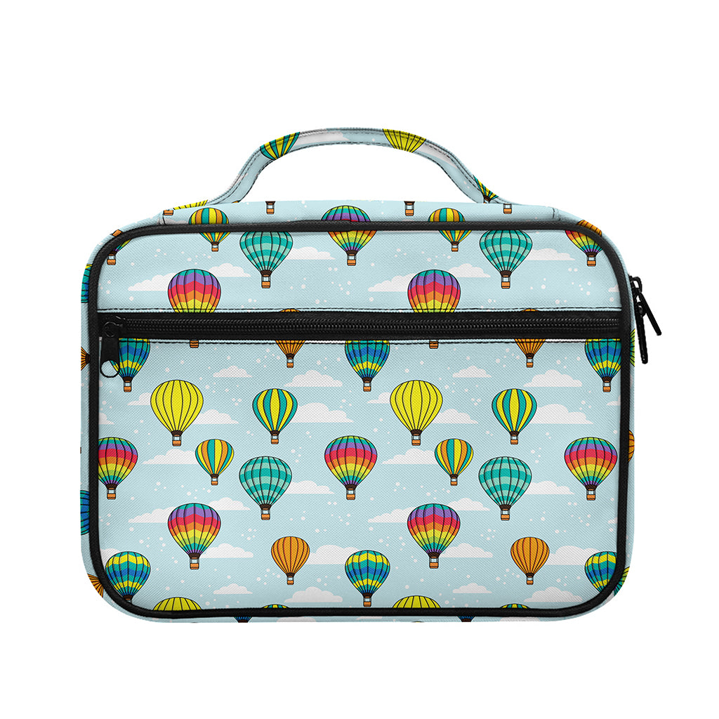 Colorful Air Balloon Pattern Print Briefcase Bible Bag