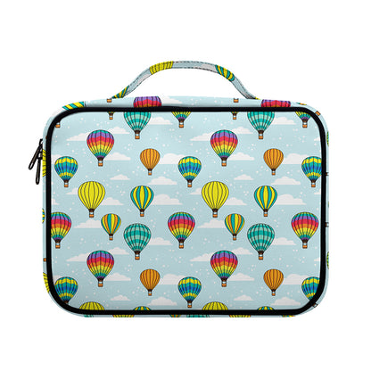 Colorful Air Balloon Pattern Print Briefcase Bible Bag