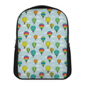 Colorful Air Balloon Pattern Print Casual Backpack