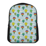 Colorful Air Balloon Pattern Print Casual Backpack