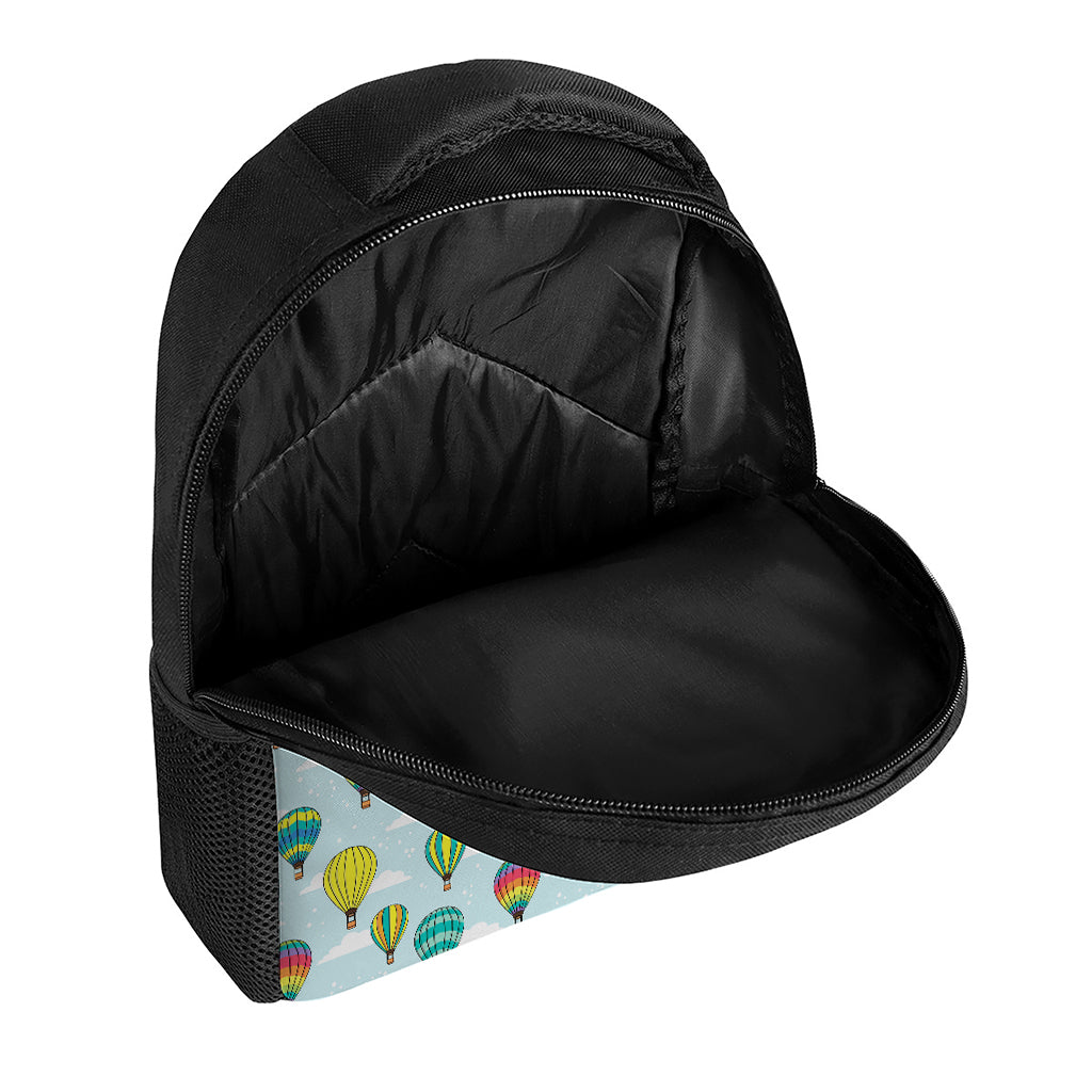 Colorful Air Balloon Pattern Print Casual Backpack