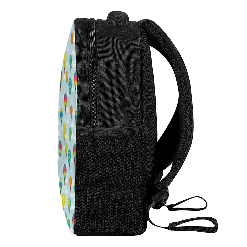 Colorful Air Balloon Pattern Print Casual Backpack