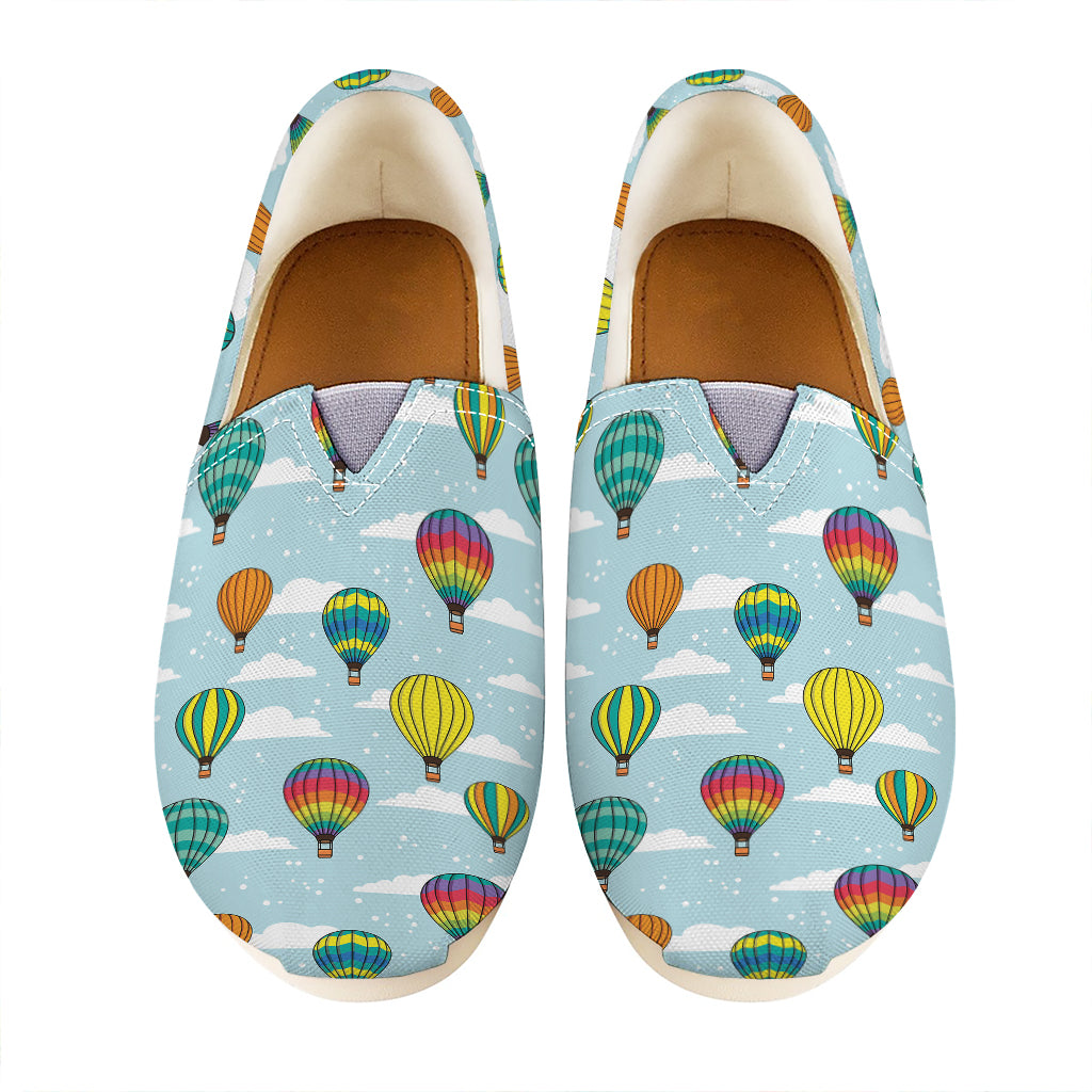 Colorful Air Balloon Pattern Print Casual Shoes