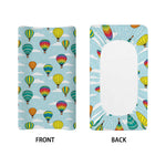 Colorful Air Balloon Pattern Print Changing Pad Cover