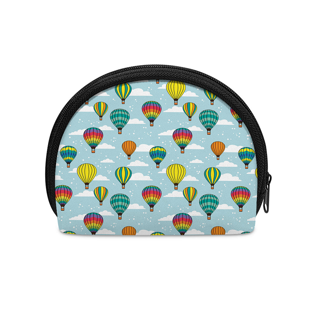 Colorful Air Balloon Pattern Print Coin Purse