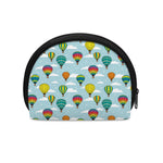 Colorful Air Balloon Pattern Print Coin Purse