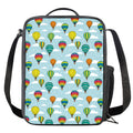 Colorful Air Balloon Pattern Print Crossbody Lunch Bag