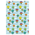 Colorful Air Balloon Pattern Print Curtain