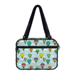 Colorful Air Balloon Pattern Print Double Strap Bible Bag