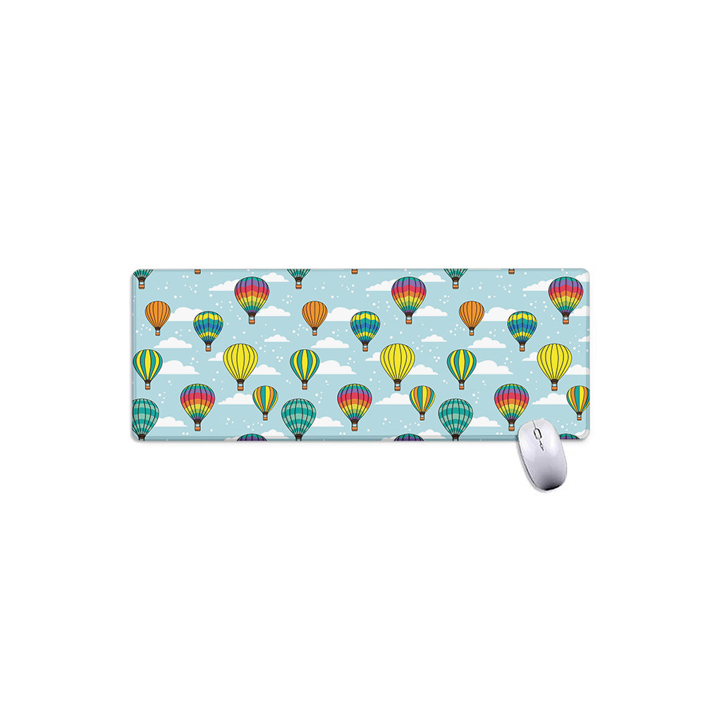 Colorful Air Balloon Pattern Print Extended Mouse Pad